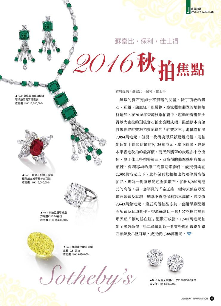 《珠寶商情》NO.64