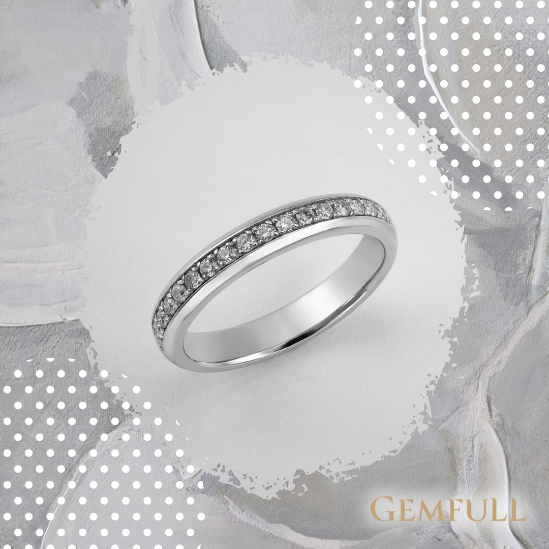 GEMFULL | 薩拉斯瓦蒂之眼-天然鑽石戒指