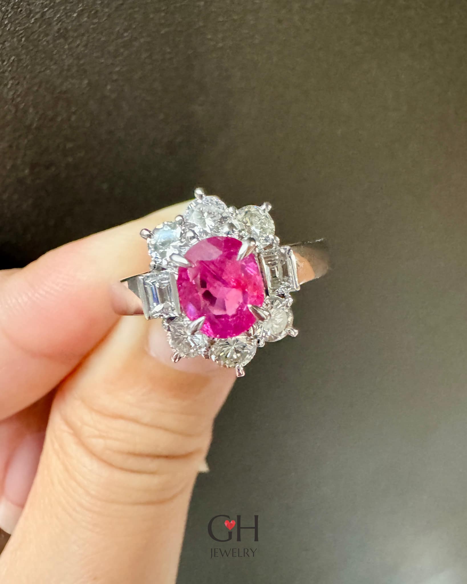 GIA 緬甸無燒紅寶石 I Green House Jewelry