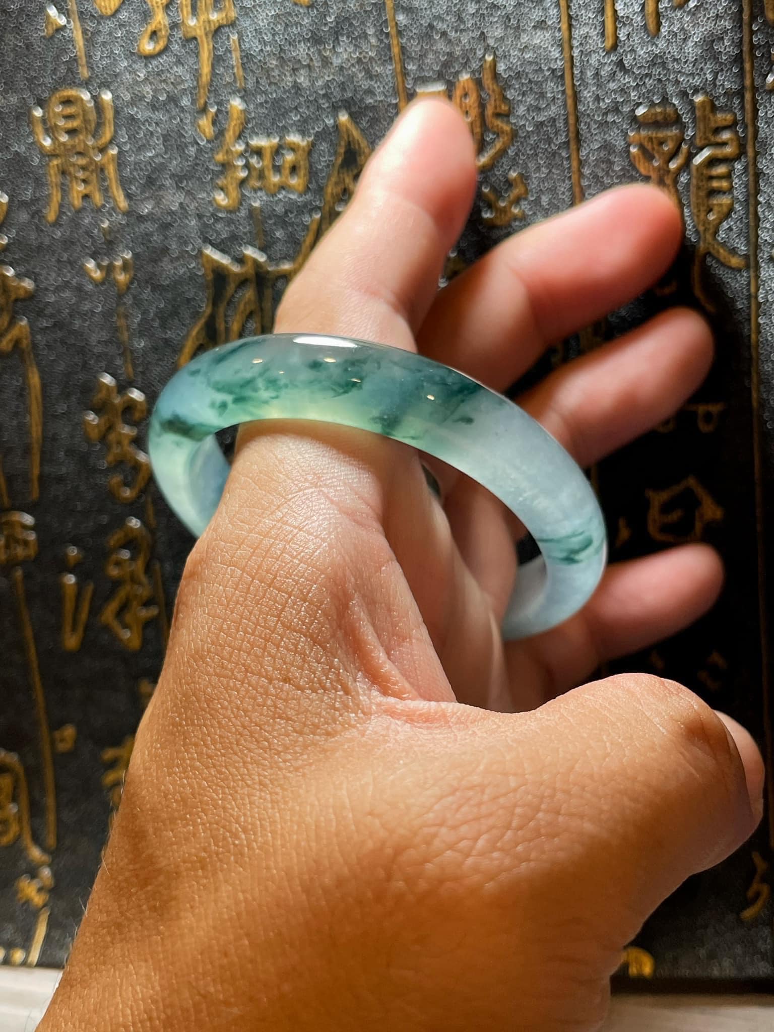 玻璃種飄花貴妃鐲 I 魅力臻品